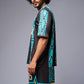 Devil Printed Snake Design in Green & Black Co-ord Set for Men - Go Devil