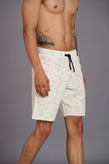 Devil Printed White Shorts for Men - Go Devil