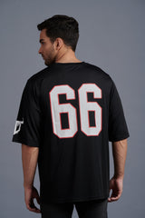 Devil Signature Jersy 66 Printed Black & White for Men - Go Devil