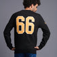 Devil66 Printed Black and Yellow Sweatshirt for Men - Go Devil