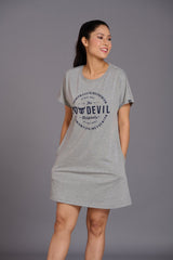 Devils Original Grey Dress for Women - Go Devil