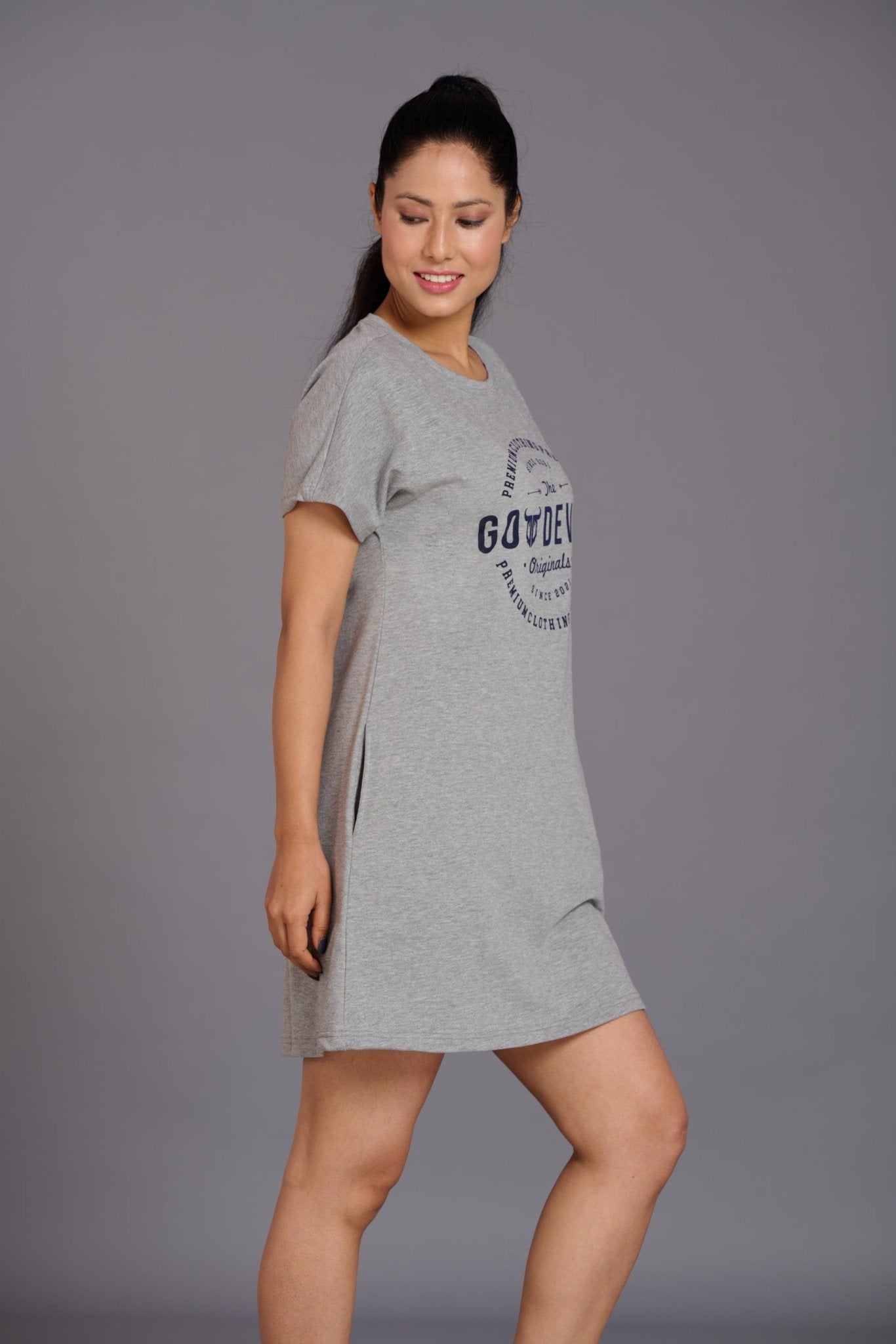 Devils Original Grey Dress for Women - Go Devil