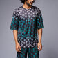 GD Printed Gradient Co-ord Set for Men - Go Devil