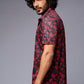 GD with Logo (in Red) Printed Black Shirt for Men - Go Devil
