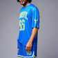 Go Devil 66 (in Yellow) Printed Blue Co-ord Set for Men - Go Devil