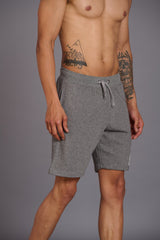 Go Devil 66 Printed Grey Shorts for Men - Go Devil