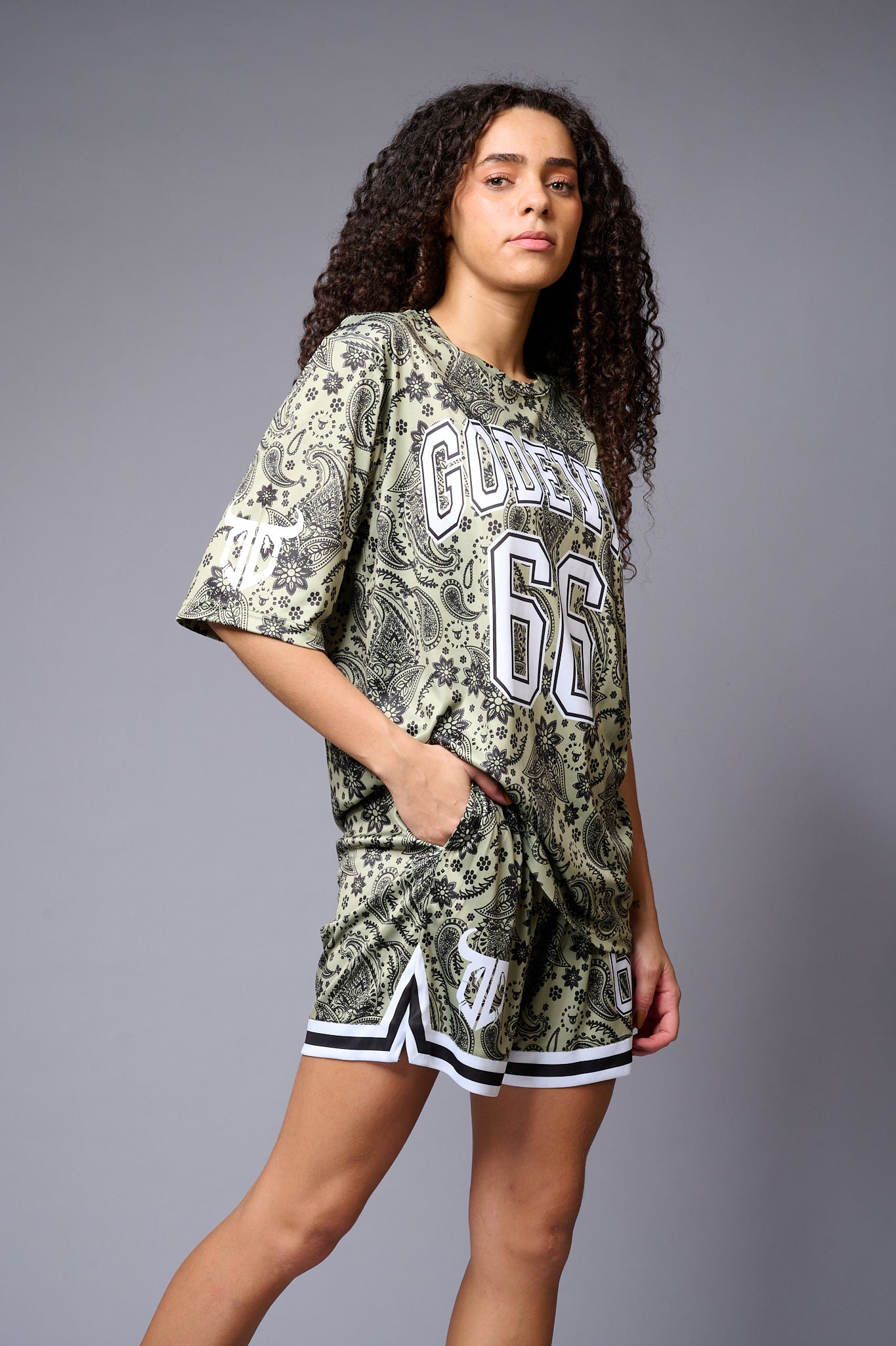 Go Devil 66 Printed Paisely Co-ord Set for Women - Go Devil