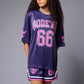 Go Devil 66 Printed Pink & Blue Co-ord Set for Women - Go Devil