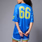 Go Devil 66 Printed Premium Blue Co-ord Set for Women - Go Devil