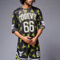 Go Devil 66 with Logo Printed in Green & White Co-ord Set for Men - Go Devil