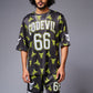 Go Devil 66 with Logo Printed in Green & White Co-ord Set for Men - Go Devil