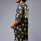 Go Devil 66 with Logo Printed in Green & White Co-ord Set for Men - Go Devil
