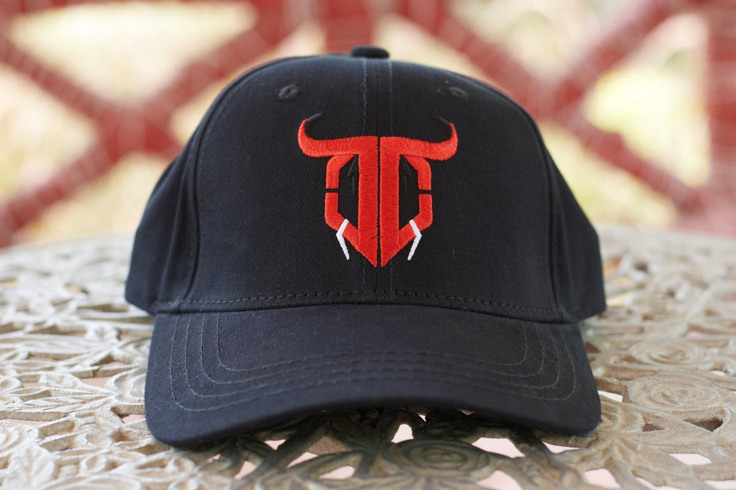 Go Devil Logo Printed Black Cap - Go Devil