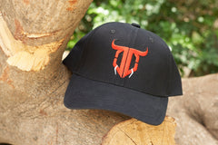 Go Devil Logo Printed Black Cap - Go Devil