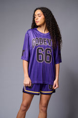Go Devil Logo Printed in Black Co-ord Set for Women - Go Devil