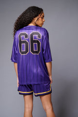 Go Devil Logo Printed in Black Co-ord Set for Women - Go Devil