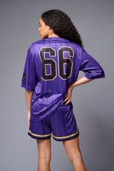 Go Devil Logo Printed in Black Co-ord Set for Women - Go Devil