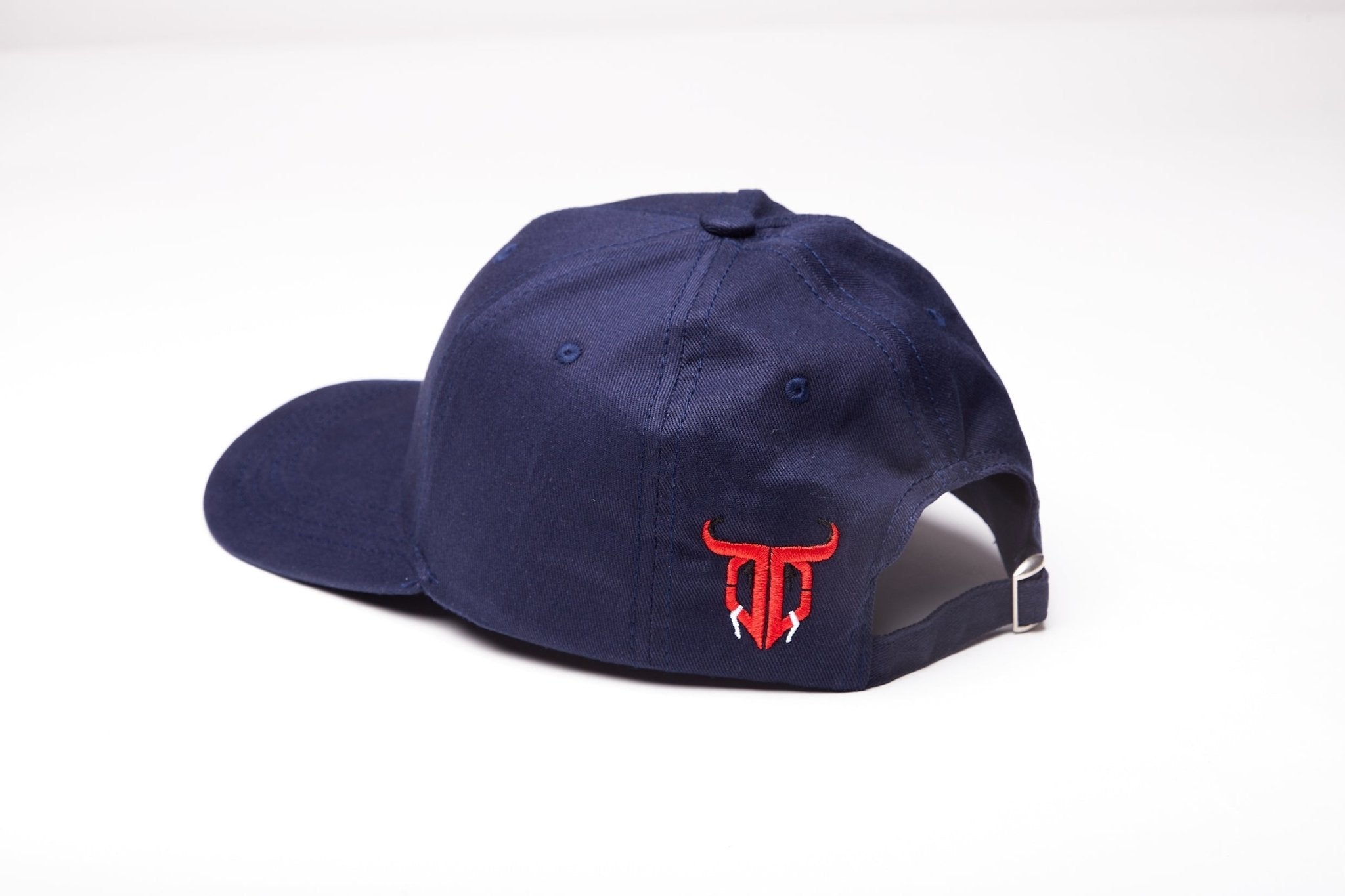 Go Devil Logo Printed Navy Blue Cap - Go Devil