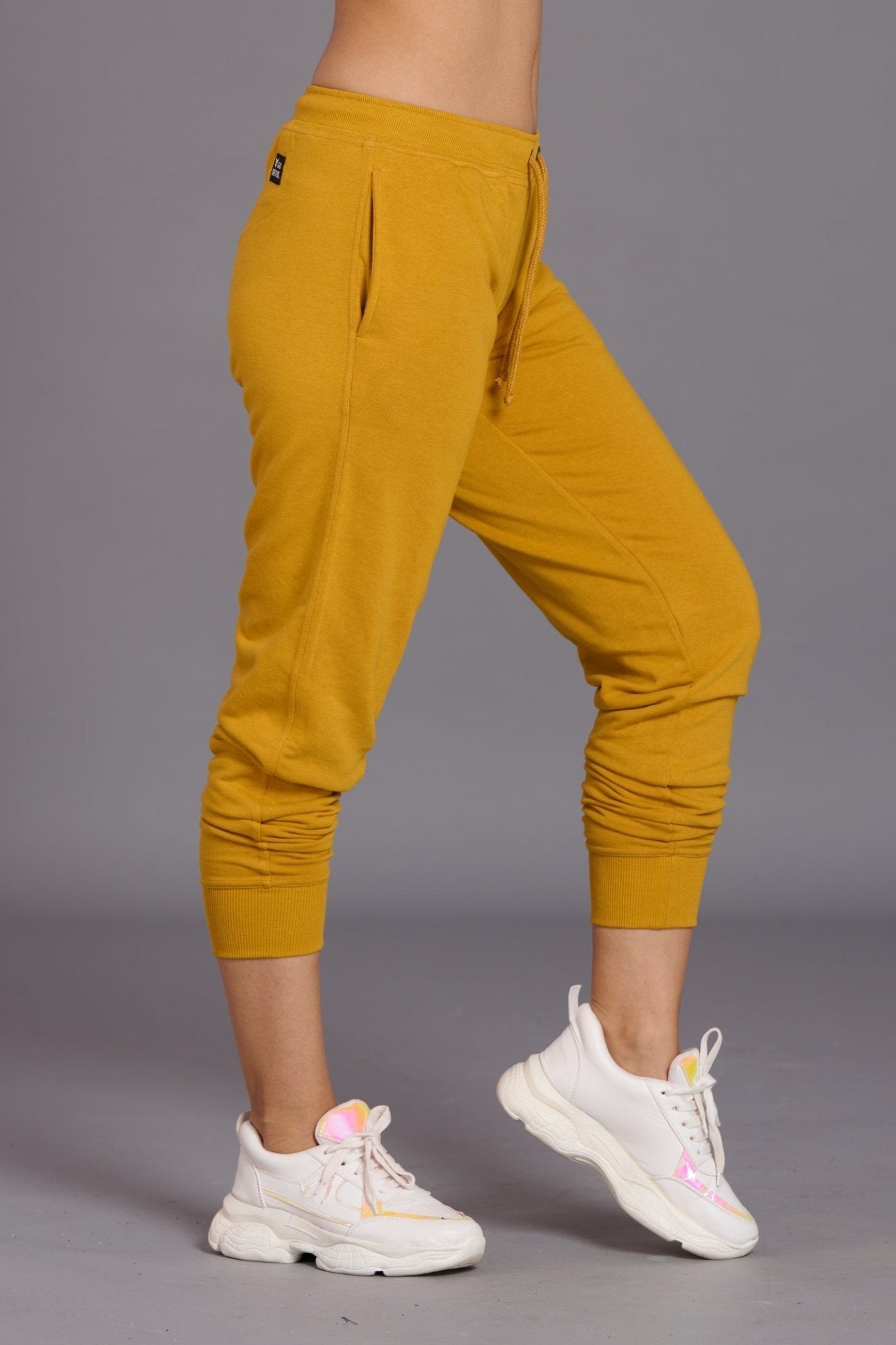 Go Devil Premium Brand Ochre Joggers for Women - Go Devil