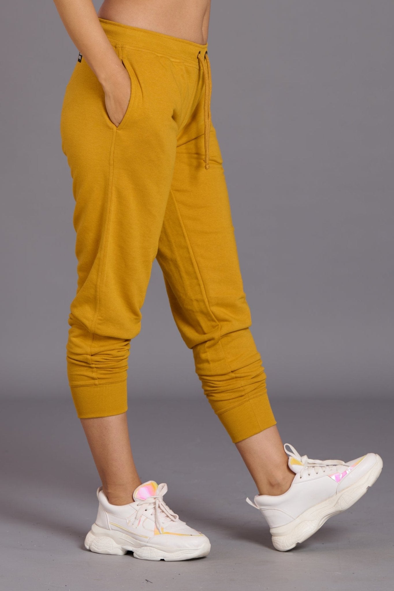 Go Devil Premium Brand Ochre Joggers for Women - Go Devil