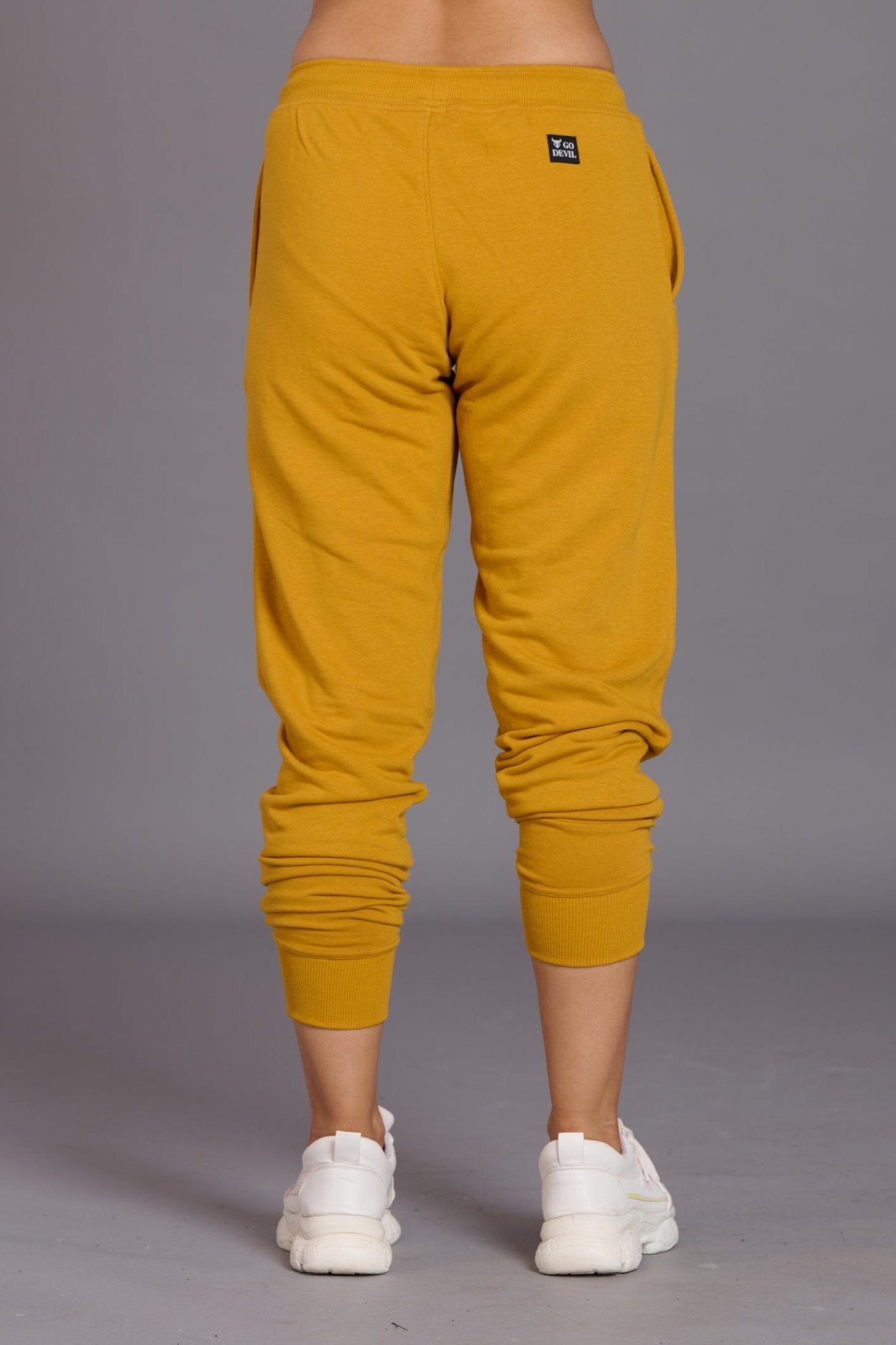 Go Devil Premium Brand Ochre Joggers for Women - Go Devil