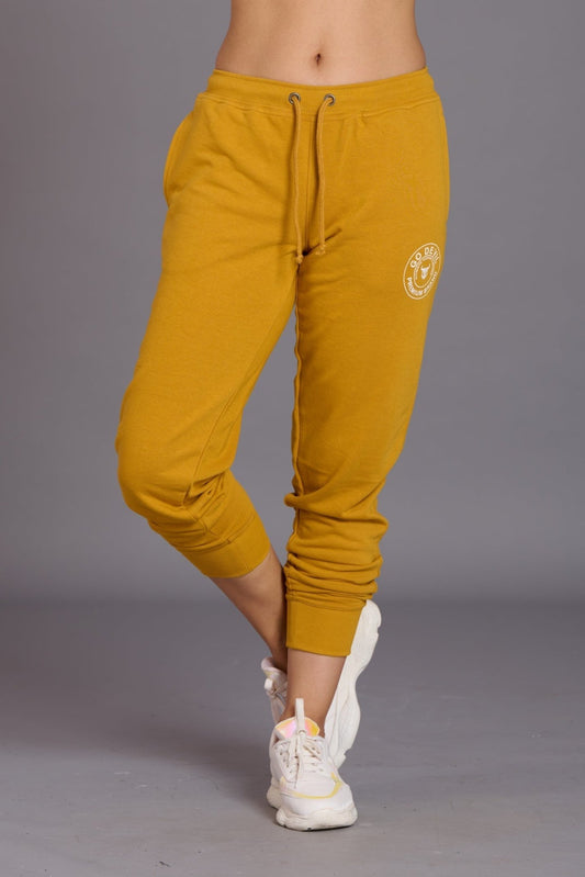 Go Devil Premium Brand Ochre Joggers for Women - Go Devil