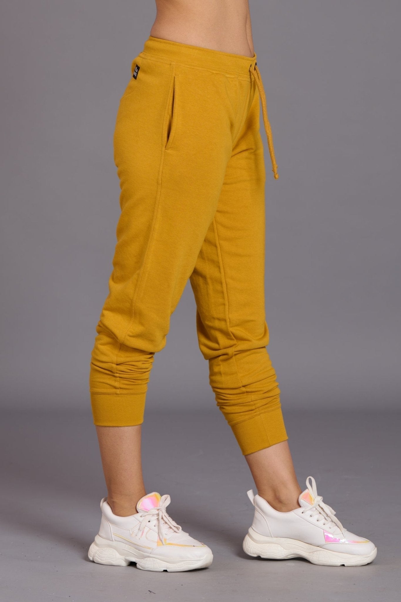 Go Devil Premium Brand Ochre Joggers for Women - Go Devil