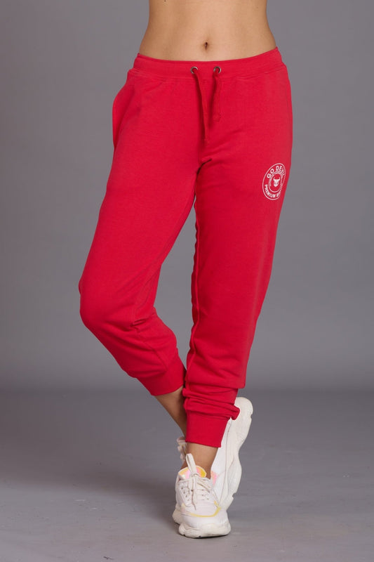 Go Devil Premium Brand Red Joggers for Women - Go Devil