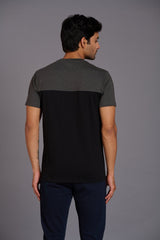 Go Devil Printed Black & Grey Color T-Shirt for Men - Go Devil