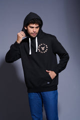 Go Devil Printed Black Hoodie for Men - Go Devil