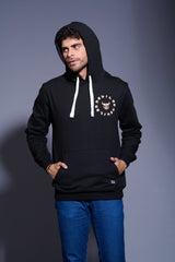 Go Devil Printed Black Hoodie for Men - Go Devil