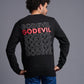 Go Devil Printed Black Sweatshirt for Men - Go Devil