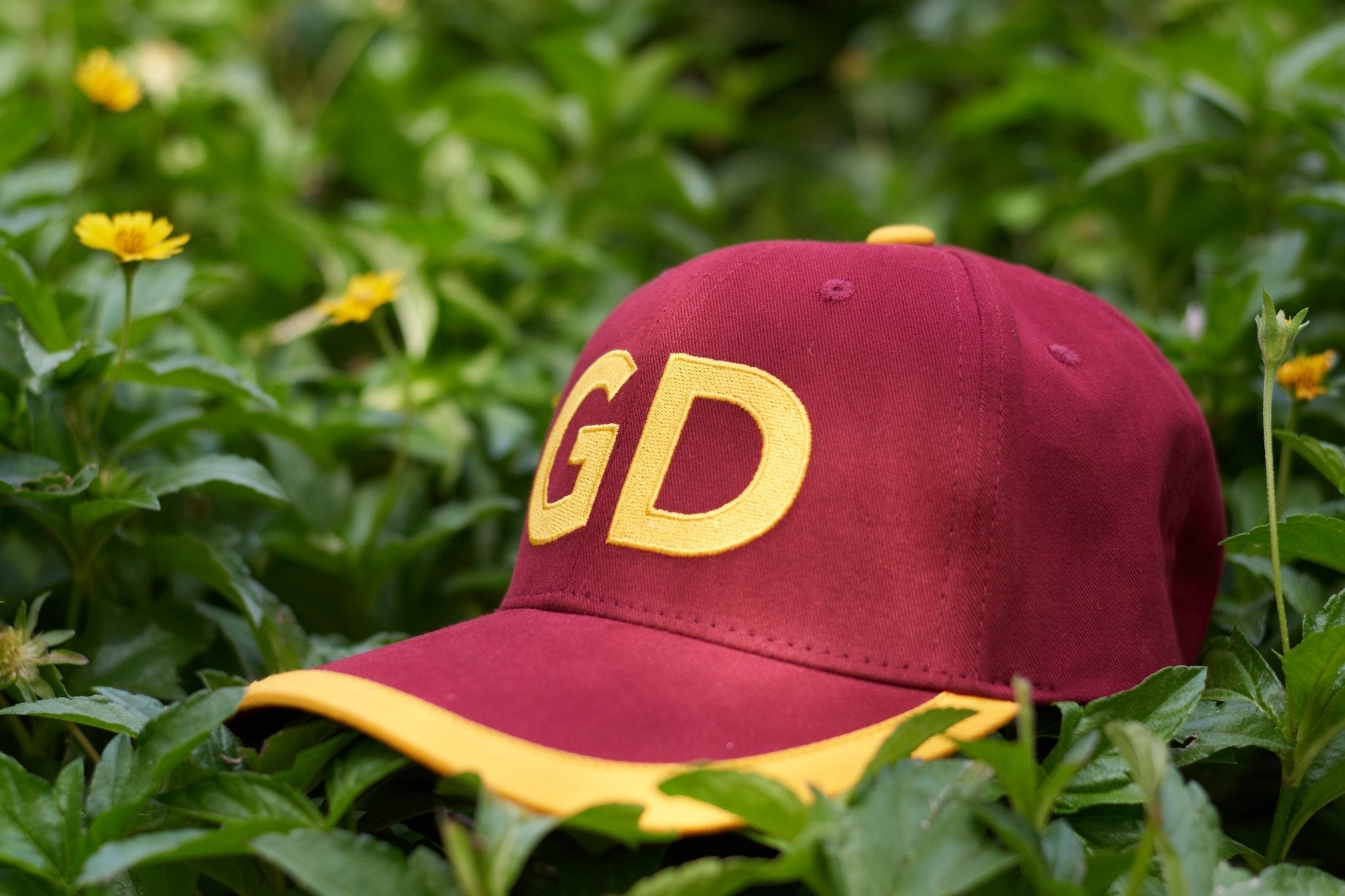 Go Devil Printed Red & Yellow Cap - Go Devil