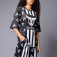 Go Devil (with Logo) Printed Black Co-ord Set for Women - Go Devil