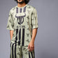 Go Devil With Logo Printed Green Co-ord Set for Men - Go Devil