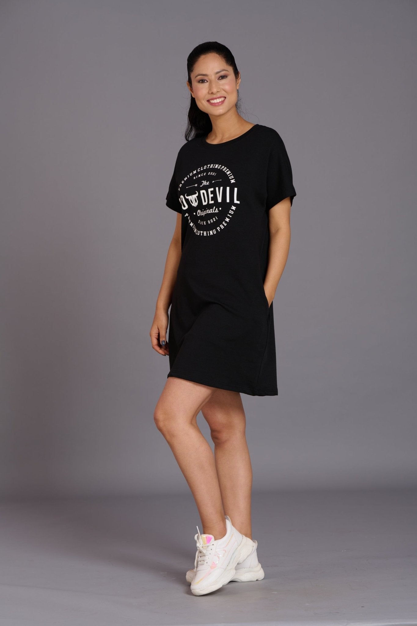 Go Devils Originals Black Dress for Women - Go Devil