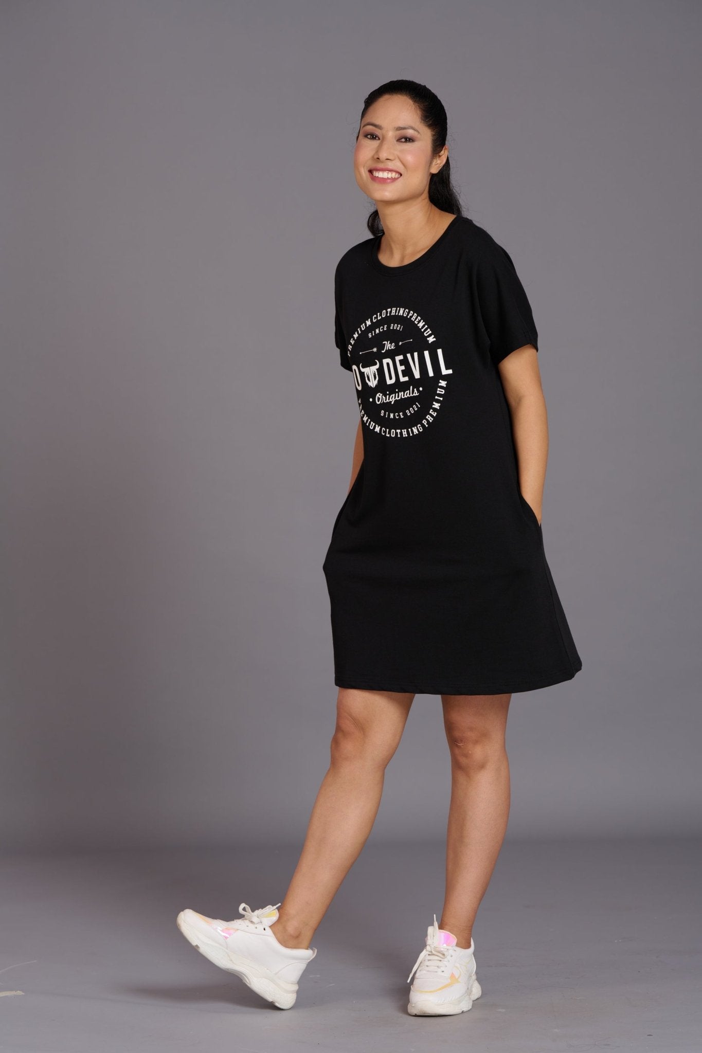 Go Devils Originals Black Dress for Women - Go Devil