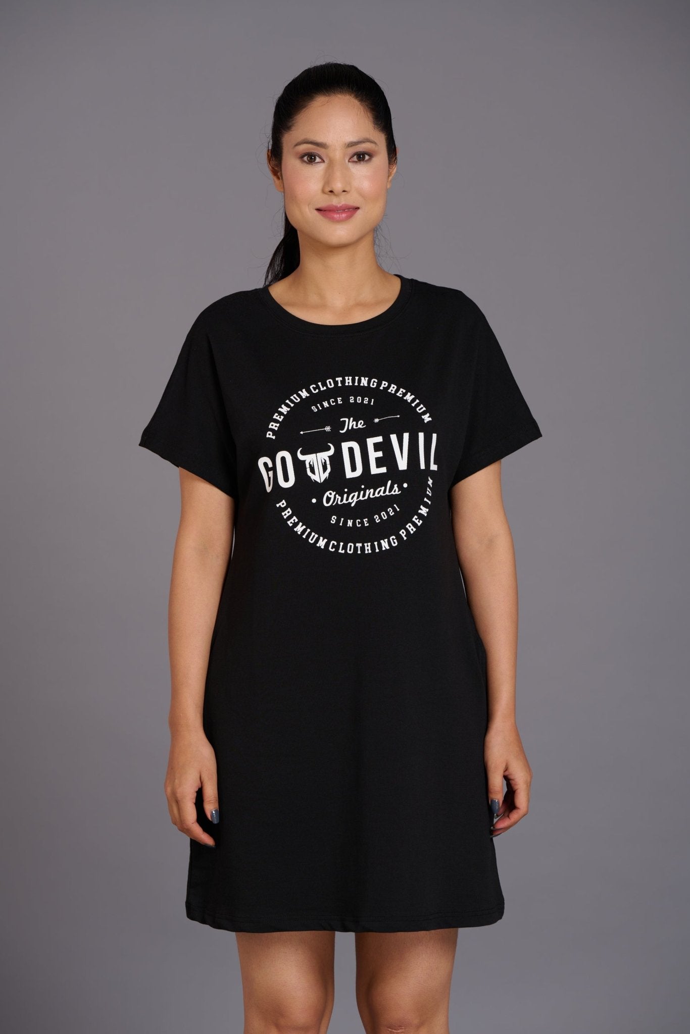 Go Devils Originals Black Dress for Women - Go Devil