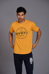 Go Devils Originals Mustard Yellow T-Shirt for Men - Go Devil