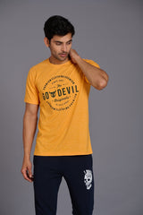 Go Devils Originals Mustard Yellow T-Shirt for Men - Go Devil