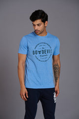 Go Devils Originals Sky Blue T-Shirt for Men - Go Devil