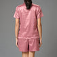 Satin Pink Co-ord Set for Women