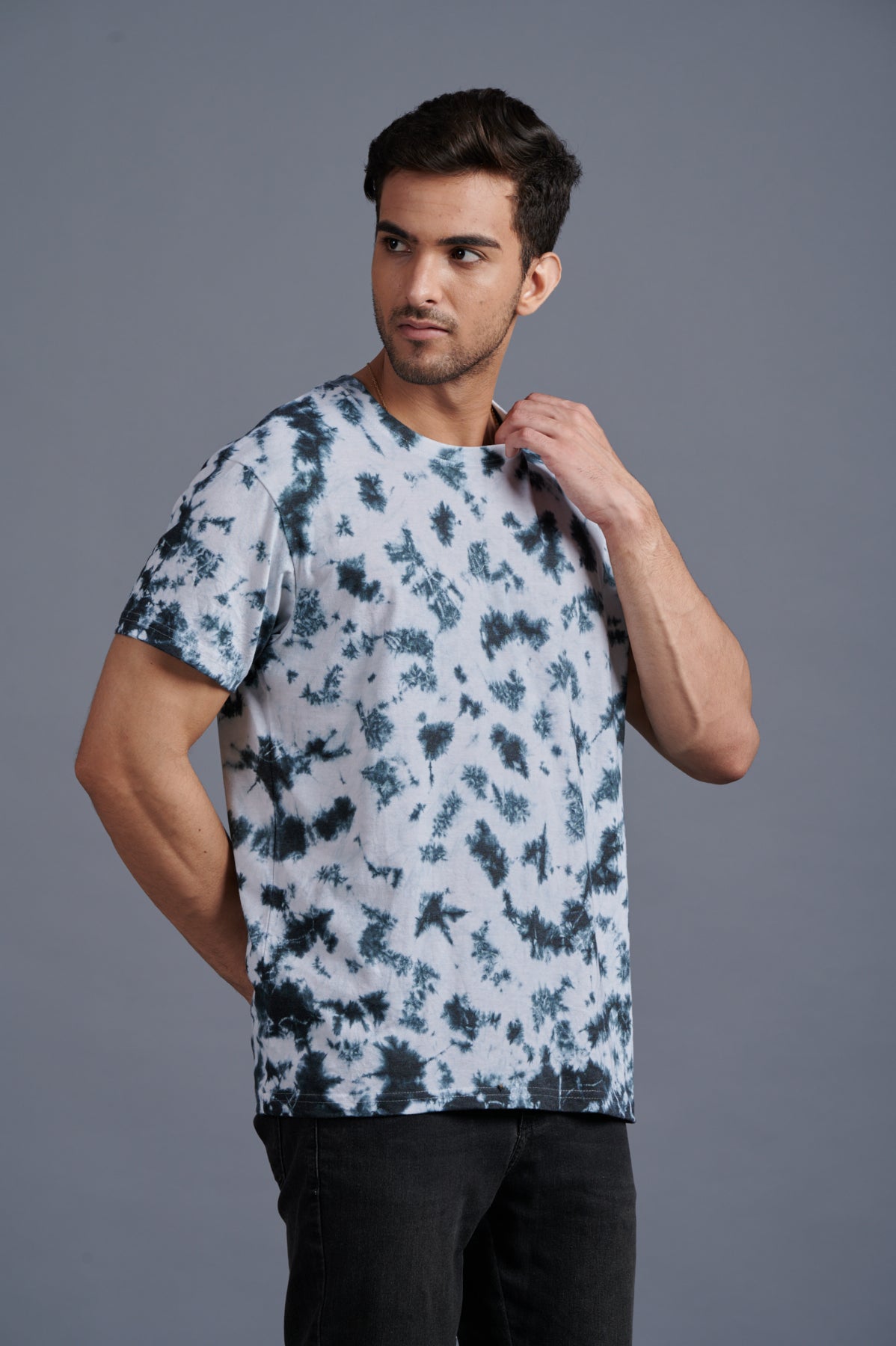 I Don't Care Printed Multi-Color Oversized T-Shirt for Men - Go Devil