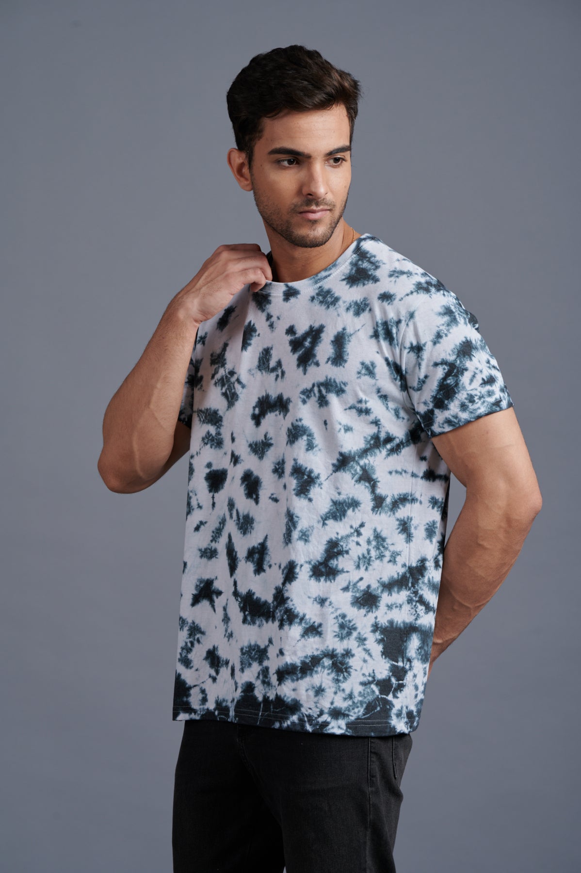 I Don't Care Printed Multi-Color Oversized T-Shirt for Men - Go Devil