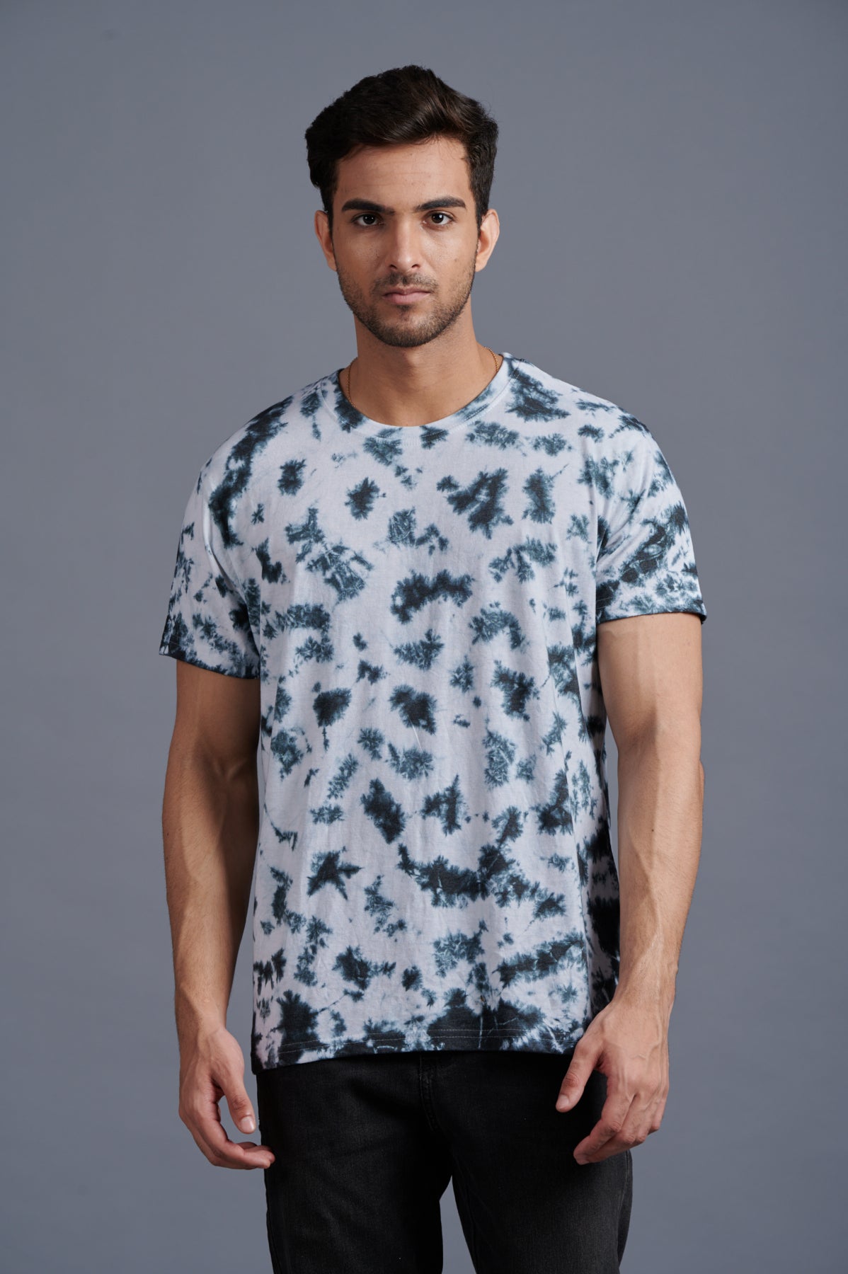 I Don't Care Printed Multi-Color Oversized T-Shirt for Men - Go Devil