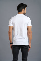 LUCIFER White T-shirt for Men - Go Devil