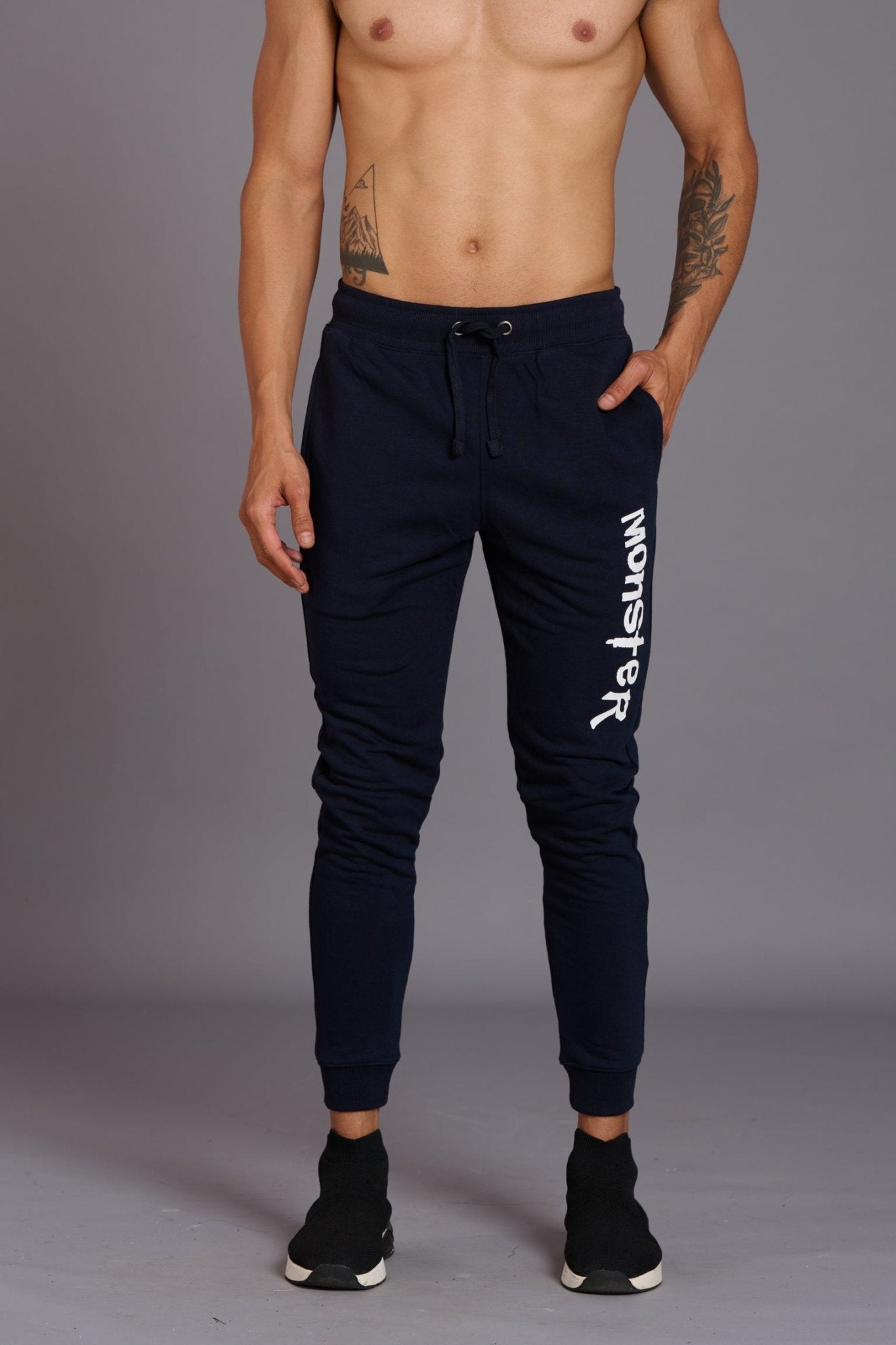 Buy Nuon Black Carrot-Fit Jogger-Style Jeans from Westside