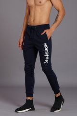 Monster Printed Black Joggers for Men - Go Devil