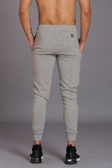 Monster Printed Grey Joggers for Men - Go Devil