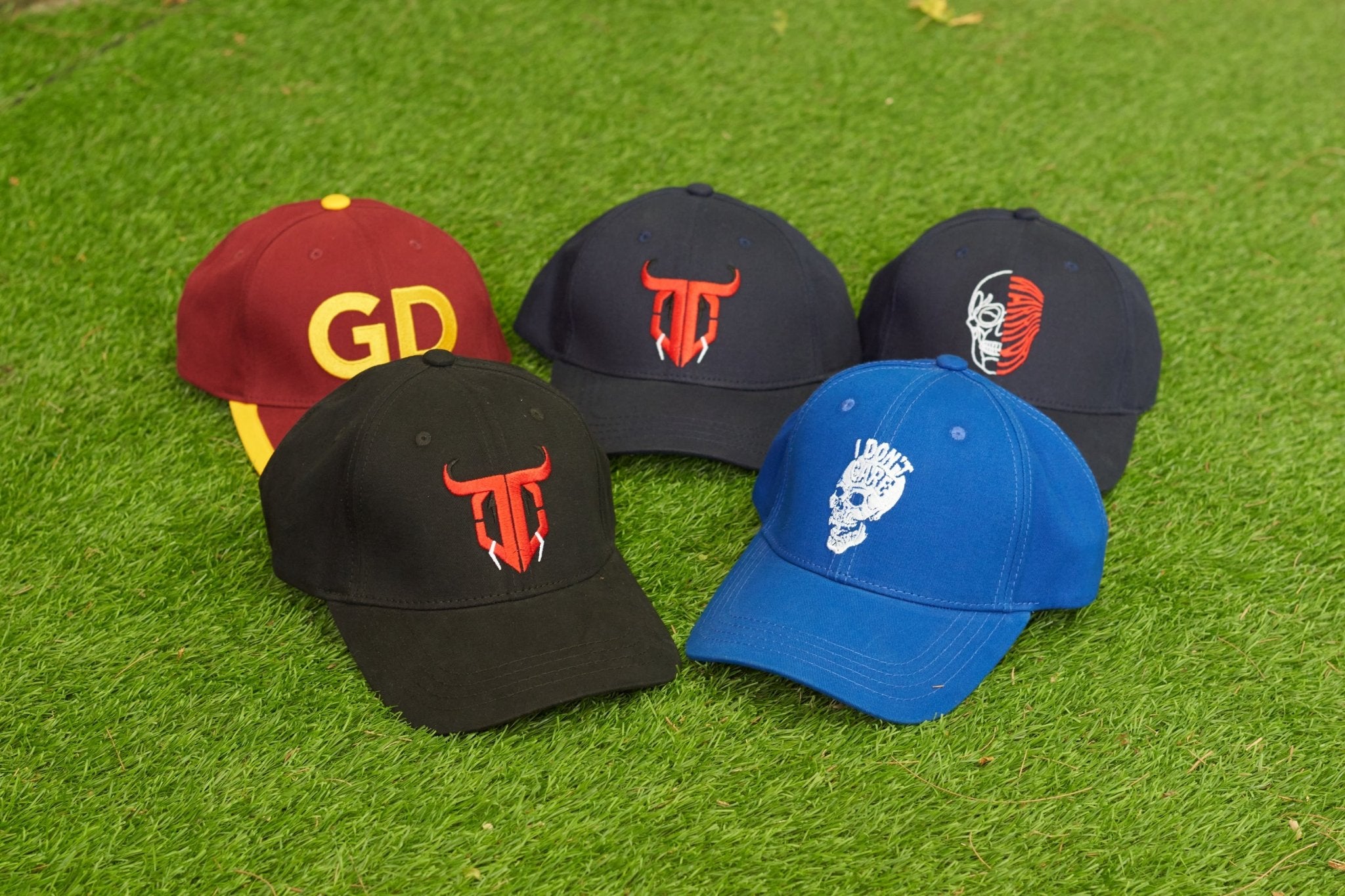 Navy Blue Warrior Cap - Go Devil